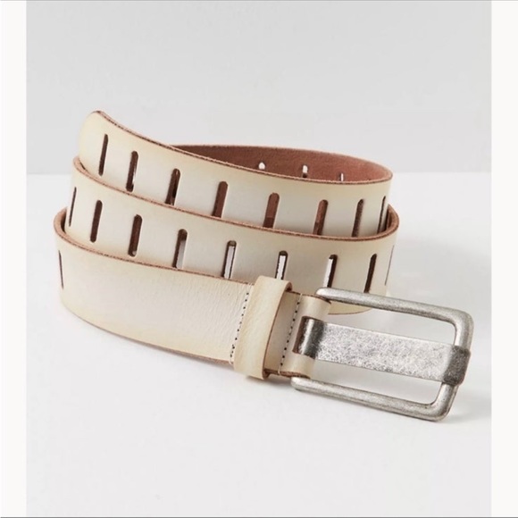 Free people we the free Jona belt  in ivory color - Picture 10 of 16